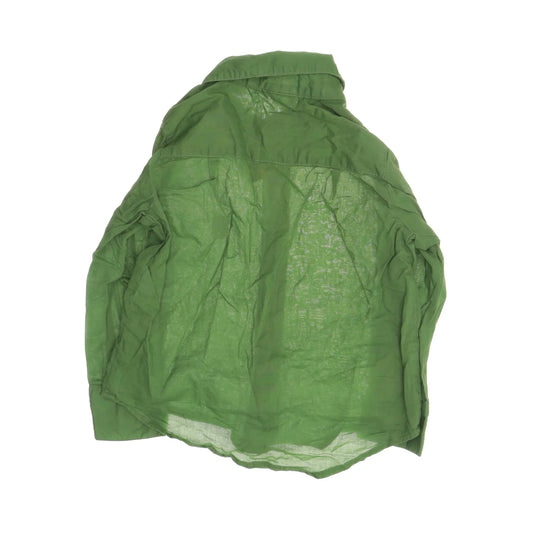 Mini Rodini - Shirt/overhemd 100% katoen - Groen - 80/86