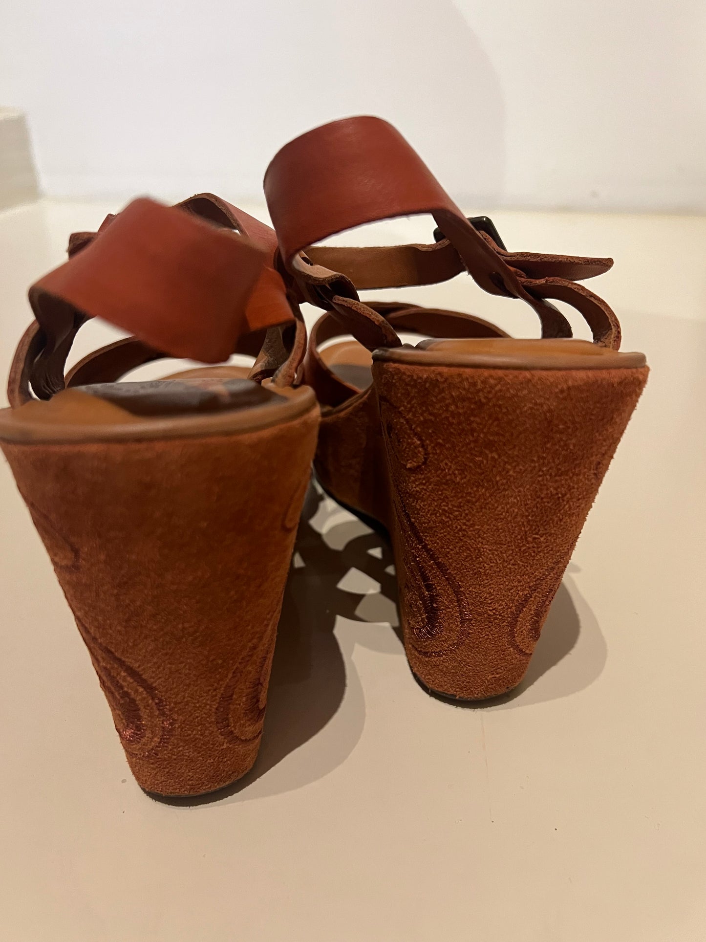 Kork Ease - Bette platform wedges - bruin - 10/42