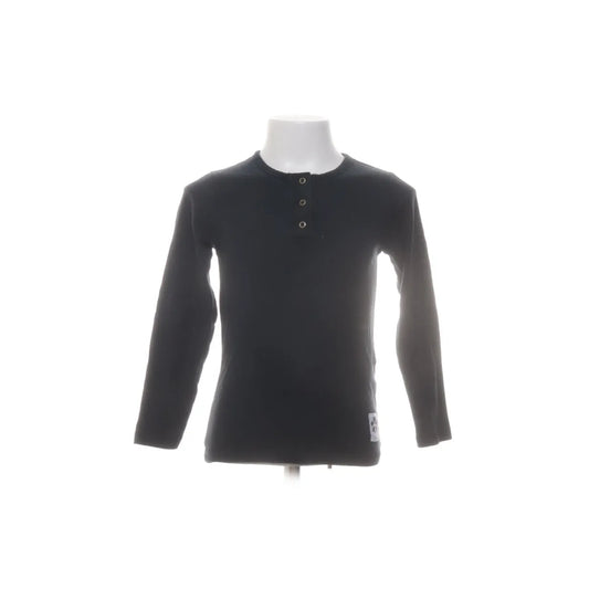 Mini Rodini - Henley shirt - zwart - 104/110