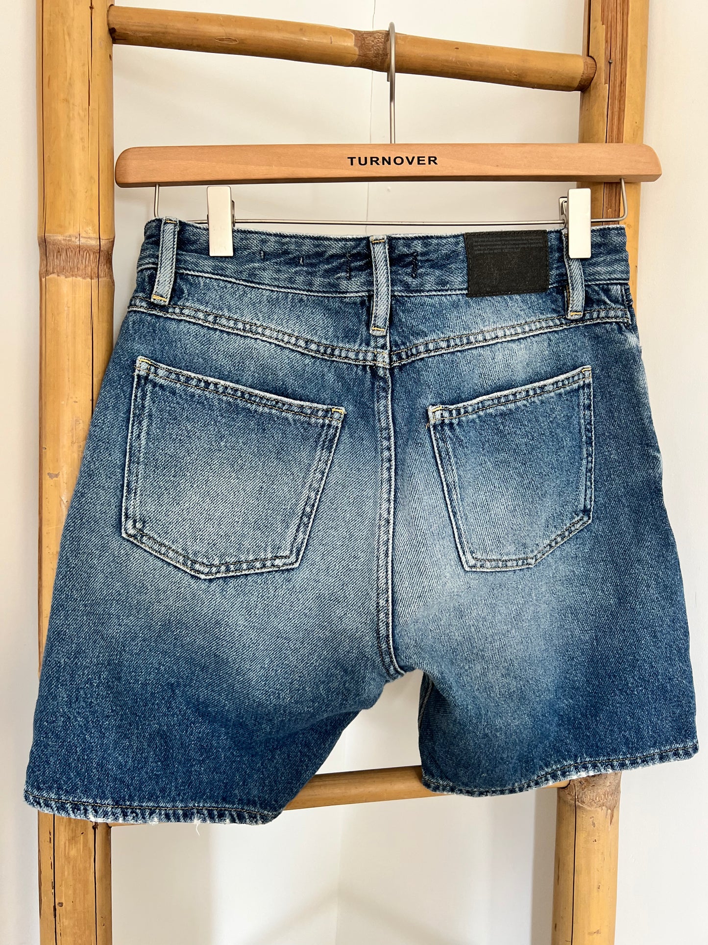 Closed - korte spijkerbroek - blauw - 28