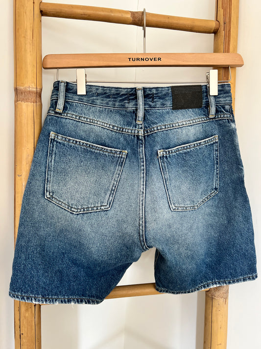 Closed - korte spijkerbroek - blauw - 28