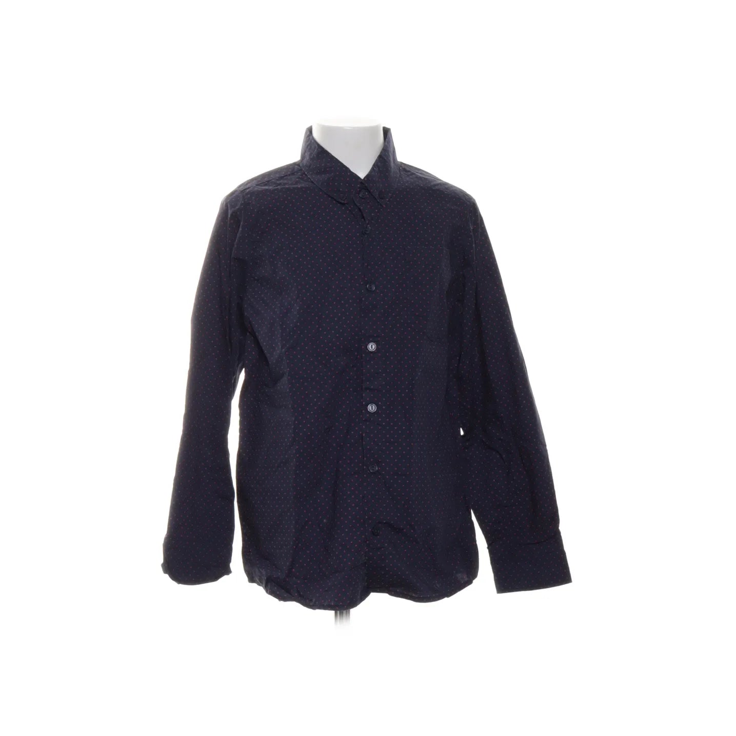 Mini Rodini - overhemd kind 100% katoen - blauw/rood - 140/146