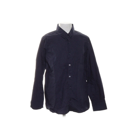 Mini Rodini - overhemd kind 100% katoen - blauw/rood - 140/146